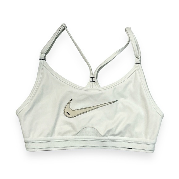 NIKE DRI-FIT Indy Sports Bra  Sand Drift Color Way - Picture 8 of 9